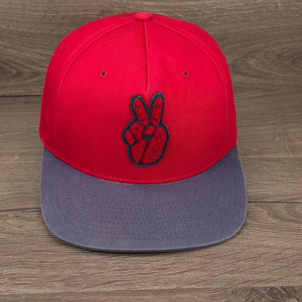 Etnies Plan B‎ Hat Cap Mens Snap Back Red Blue Skateboarding Streetwear